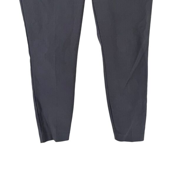 LOFT Skinny Trouser Pants Size 10 Gray Mid Rise Classic Career Wear Flat Front - Picture 5 of 7